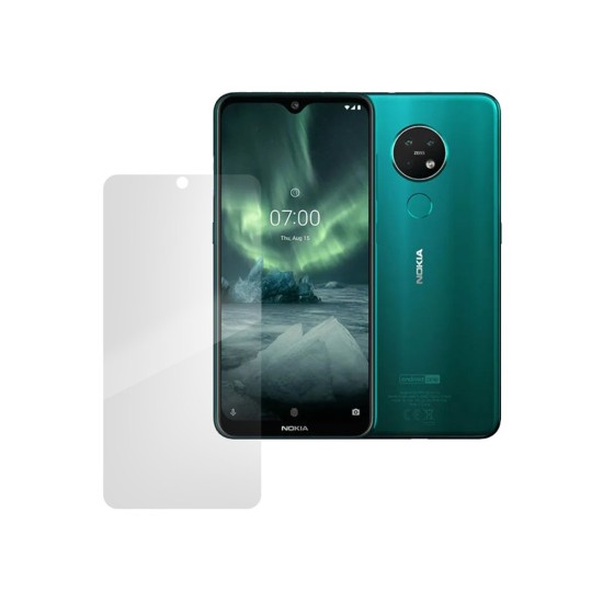 Folie silicon pentru Nokia 7.3, SILKASE, Gel TPU, antibacterian, regenerabila (SILKASE, Folie Silicon Fata Lucioasa) by www.silkase.ro Folie silicon pentru Nokia 7.3, SILKASE, Gel TPU, antibacterian, regenerabila (7.3, F0173) by www.silkase.ro
