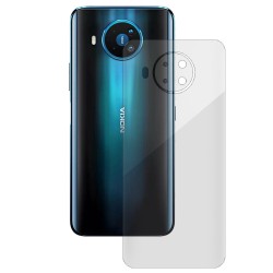 Folie spate silicon pentru Nokia 8.3, SILKASE, Gel TPU, antibacterian, regenerabila Folie spate silicon pentru Nokia 8.3, SILKASE, Gel TPU, antibacterian, regenerabila