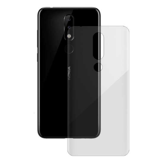 Folie spate silicon pentru Nokia 5.1 Plus, SILKASE, Gel TPU, antibacterian, regenerabila (SILKASE, Folie Silicon Spate Lucioasa) by www.silkase.ro Folie spate silicon pentru Nokia 5.1 Plus, SILKASE, Gel TPU, antibacterian, regenerabila (5.1 Plus (X5), F0352) by www.silkase.ro