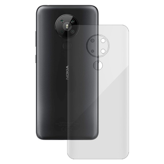 Folie spate silicon pentru Nokia 5.3, SILKASE, Gel TPU, antibacterian, regenerabila (SILKASE, Folie Silicon Spate Lucioasa) by www.silkase.ro Folie spate silicon pentru Nokia 5.3, SILKASE, Gel TPU, antibacterian, regenerabila (5.3, F0353) by www.silkase.ro