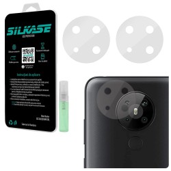 Set folii SILKASE pentru Nokia 5.3, 3 buc, protectie camera silicon, regenerabile, antibacteriene Set folii SILKASE pentru Nokia 5.3, 3 buc, protectie camera silicon, regenerabile, antibacteriene