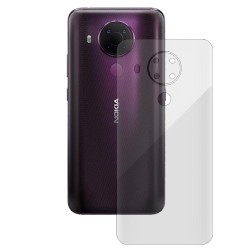 Folie spate silicon compatibila cu Nokia 5.4, SILKASE, Gel TPU, antibacterian, regenerabila Folie spate silicon compatibila cu Nokia 5.4, SILKASE, Gel TPU, antibacterian, regenerabila