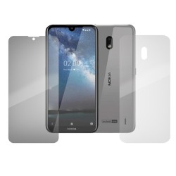 Set folii silicon pentru Nokia 2.2, SILKASE, Gel TPU, antibacterian, regenerabil Set folii silicon pentru Nokia 2.2, SILKASE, Gel TPU, antibacterian, regenerabil