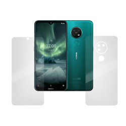 Set folii silicon pentru Nokia 7.3, SILKASE, Gel TPU, antibacterian, regenerabil Set folii silicon pentru Nokia 7.3, SILKASE, Gel TPU, antibacterian, regenerabil