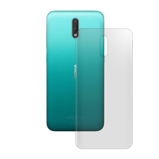 Folie spate mata SILKASE pentru Nokia 2.3, protectie spate, silicon regenerabil (2.3, F2456) by www.silkase.ro