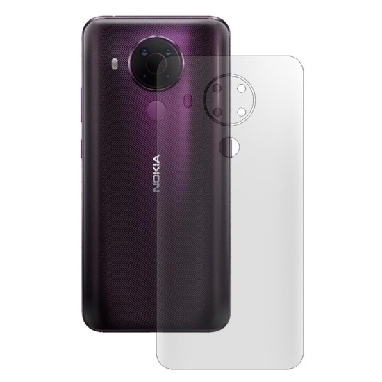 Folie spate mata SILKASE pentru Nokia 5.4, protectie spate, silicon regenerabil (C10, F2462) by www.silkase.ro