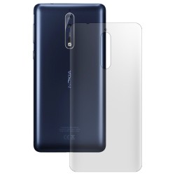 Folie spate mata SILKASE pentru Nokia 8, protectie spate, silicon regenerabil Folie spate mata SILKASE pentru Nokia 8, protectie spate, silicon regenerabil