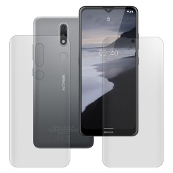 Set 2 folii mate SILKASE pentru Nokia 2.4, protectie telefon, silicon regenerabil Set 2 folii mate SILKASE pentru Nokia 2.4, protectie telefon, silicon regenerabil