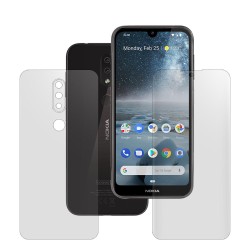 Set 2 folii mate SILKASE pentru Nokia 4.2, protectie telefon, silicon regenerabil Set 2 folii mate SILKASE pentru Nokia 4.2, protectie telefon, silicon regenerabil