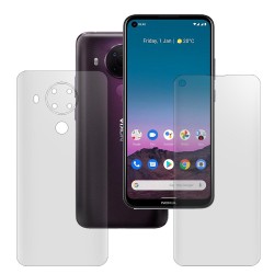 Set 2 folii mate SILKASE pentru Nokia 5.4, protectie telefon, silicon regenerabil Set 2 folii mate SILKASE pentru Nokia 5.4, protectie telefon, silicon regenerabil