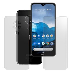 Set 2 folii mate SILKASE pentru Nokia 6.2, protectie telefon, silicon regenerabil Set 2 folii mate SILKASE pentru Nokia 6.2, protectie telefon, silicon regenerabil