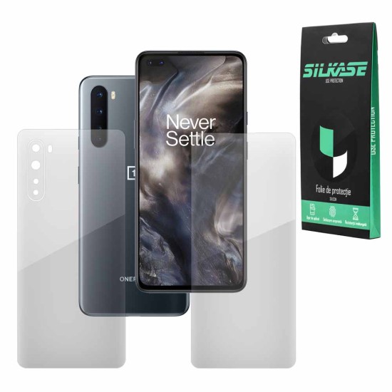 Set 2 folii SILKASE pentru OnePlus Nord CE 5G, protectie telefon,silicon regenerabil (Telefoane OnePlus, F2850) by www.silkase.ro
