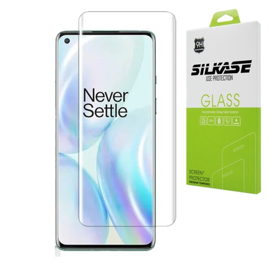 Folie sticla UV SILKASE pentru OnePlus 9 Pro, FullGlue, FullCover, tempered glass 9H (Telefoane OnePlus, F2877) by www.silkase.ro