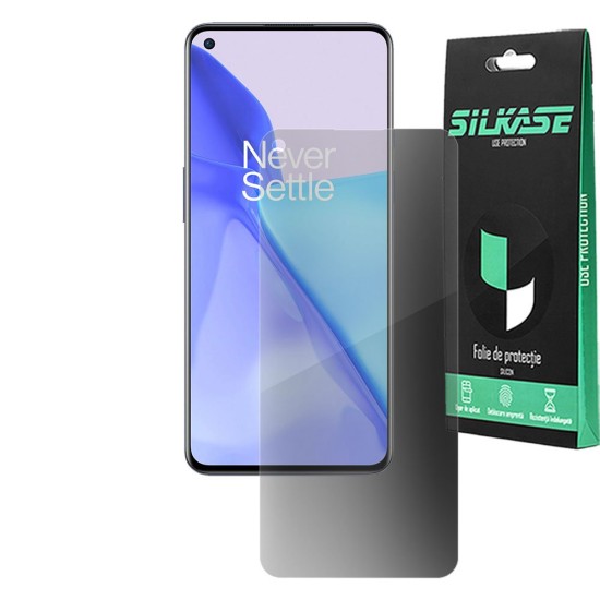 Folie silicon privacy SILKASE pentru OnePlus 9 SL, FullGlue, FullCover, 10H, negru (SILKASE, Telefoane OnePlus) by www.silkase.ro Folie silicon privacy SILKASE pentru OnePlus 9 SL, FullGlue, FullCover, 10H, negru (Telefoane OnePlus, F3035) by www.silkase.ro