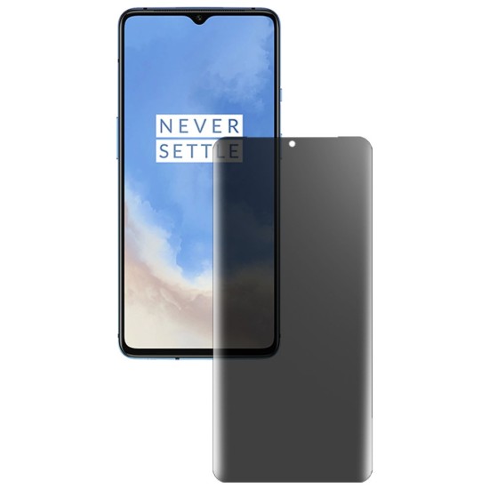 Folie privacy mata SILKASE pentru OnePlus 7T, protectie ecran, silicon regenerabil (Telefoane OnePlus, F3268) by www.silkase.ro