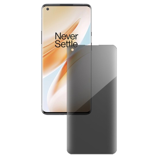 Folie privacy SILKASE pentru OnePlus 8 Pro, protectie ecran, silicon regenerabil (Telefoane OnePlus, F3511) by www.silkase.ro
