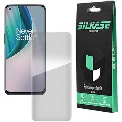 Folie silicon pentru OnePlus Nord N10 5G, SILKASE, Gel TPU, antibacterian, regenerabila Folie silicon pentru OnePlus Nord N10 5G, SILKASE, Gel TPU, antibacterian, regenerabila