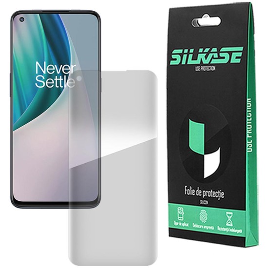 Folie silicon pentru OnePlus Nord N10 5G, SILKASE, Gel TPU, antibacterian, regenerabila (SILKASE, Telefoane OnePlus) by www.silkase.ro Folie silicon pentru OnePlus Nord N10 5G, SILKASE, Gel TPU, antibacterian, regenerabila (Telefoane OnePlus, F0143) by www.silkase.ro
