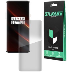 Folie silicon pentru OnePlus 7T Pro, SILKASE, Gel TPU, antibacterian, regenerabila Folie silicon pentru OnePlus 7T Pro, SILKASE, Gel TPU, antibacterian, regenerabila