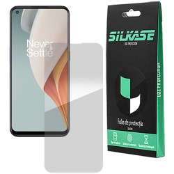Folie silicon pentru OnePlus Nord N100, SILKASE, Gel TPU, antibacterian, regenerabila Folie silicon pentru OnePlus Nord N100, SILKASE, Gel TPU, antibacterian, regenerabila