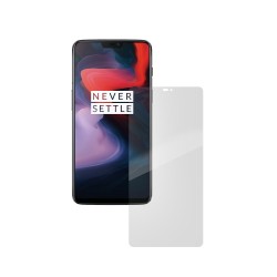 Folie silicon compatibila cu OnePlus 6, SILKASE, Gel TPU, antibacterian, regenerabila