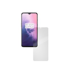 Folie silicon compatibila cu OnePlus 7, SILKASE, Gel TPU, antibacterian, regenerabila