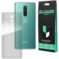 Folie spate silicon pentru OnePlus 8, SILKASE, Gel TPU, antibacterian, regenerabila Folie spate silicon pentru OnePlus 8, SILKASE, Gel TPU, antibacterian, regenerabila