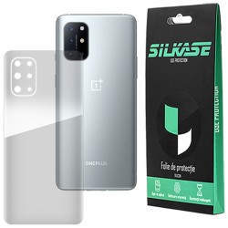 Folie spate silicon OnePlus 8T, SILKASE, Gel TPU, antibacterian, regenerabila Folie spate silicon OnePlus 8T, SILKASE, Gel TPU, antibacterian, regenerabila