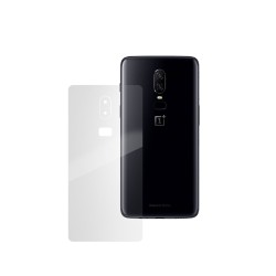 Folie spate compatibila cu OnePlus 6, SILKASE, Gel TPU, antibacterian, regenerabila