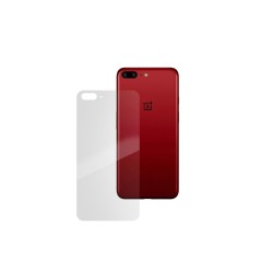 Folie spate compatibila cu OnePlus 5T, SILKASE, Gel TPU, antibacterian, regenerabila