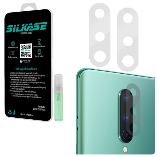 Set folii SILKASE pentru OnePlus 8, 3 buc, protectie camera silicon, regenerabile, antibacteriene (Telefoane OnePlus, C0112) by www.silkase.ro