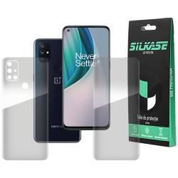 Set folii silicon pentru OnePlus Nord N10 5G, SILKASE, Gel TPU, antibacterian, regenerabil Set folii silicon pentru OnePlus Nord N10 5G, SILKASE, Gel TPU, antibacterian, regenerabil