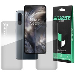 Set folii silicon pentru OnePlus Nord, SILKASE, Gel TPU, antibacterian, regenerabil Set folii silicon pentru OnePlus Nord, SILKASE, Gel TPU, antibacterian, regenerabil