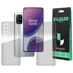 Set folii silicon pentru OnePlus 8T, SILKASE, Gel TPU, antibacterian, regenerabila Set folii silicon pentru OnePlus 8T, SILKASE, Gel TPU, antibacterian, regenerabila