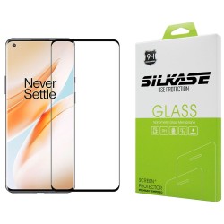 Folie sticla compatibila cu OnePlus 8T, SILKASE, FullGlue, FullCover, tempered glass 9H, negru Folie sticla compatibila cu OnePlus 8T, SILKASE, FullGlue, FullCover, tempered glass 9H, negru