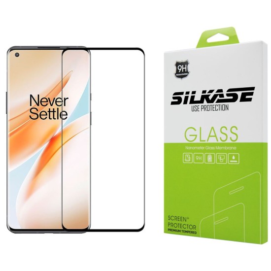 Folie sticla compatibila cu OnePlus 8T, SILKASE, FullGlue, FullCover, tempered glass 9H, negru (SILKASE, Telefoane OnePlus) by www.silkase.ro Folie sticla compatibila cu OnePlus 8T, SILKASE, FullGlue, FullCover, tempered glass 9H, negru (Telefoane OnePlus, F1323) by www.silkase.ro