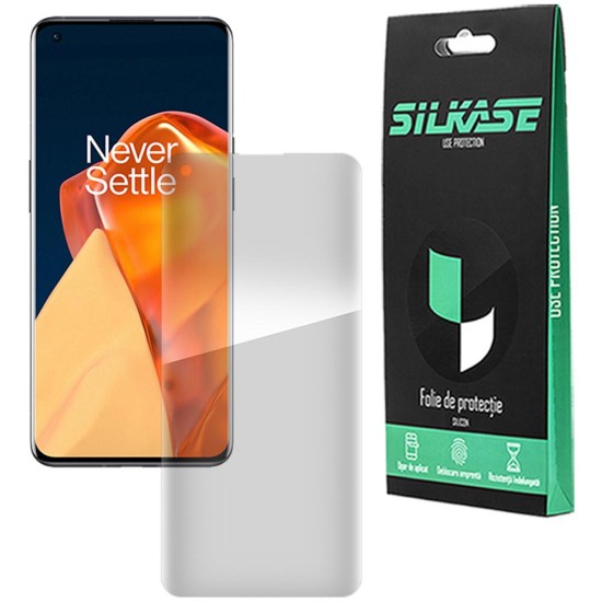 Folie SILKASE pentru OnePlus 9, protectie ecran, silicon regenerabil (Telefoane OnePlus, F2038) by www.silkase.ro