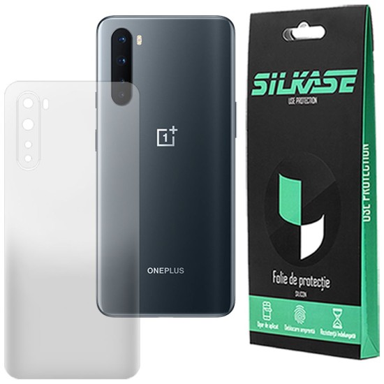 Folie spate mata SILKASE pentru OnePlus Nord, protectie spate, silicon regenerabil (SILKASE, Telefoane OnePlus) by www.silkase.ro Folie spate mata SILKASE pentru OnePlus Nord, protectie spate, silicon regenerabil (Telefoane OnePlus, F2546) by www.silkase.ro