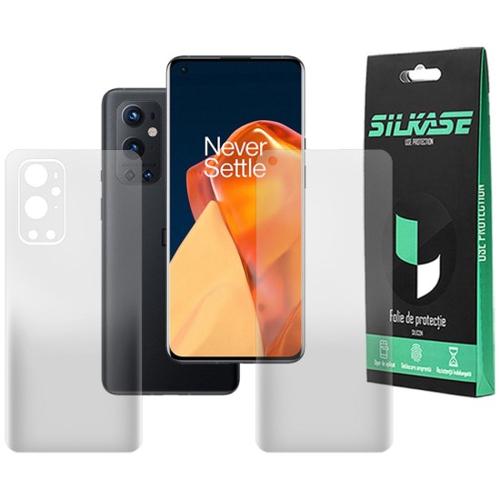 Set 2 folii mate SILKASE pentru OnePlus 9 Pro, protectie telefon, silicon regenerabil (Telefoane OnePlus, F2781) by www.silkase.ro