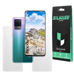 Set 2 folii mate SILKASE pentru Oppo Reno 5 Lite, protectie telefon, silicon regenerabil