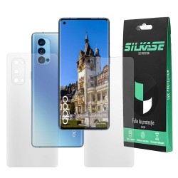 Set 2 folii mate SILKASE pentru Oppo Reno 4 Pro, protectie telefon, silicon regenerabil
