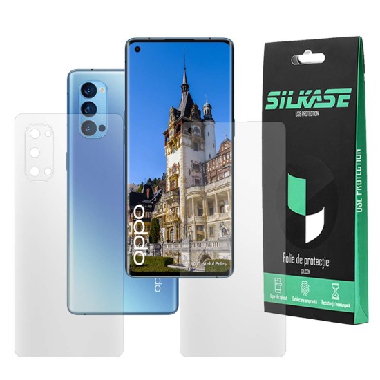 Set 2 folii mate SILKASE pentru Oppo Reno 4 Pro, protectie telefon, silicon regenerabil (SILKASE, Set Folii Mate) by www.silkase.ro Set 2 folii mate SILKASE pentru Oppo Reno 4 Pro, protectie telefon, silicon regenerabil (Reno4 Pro 4G, F2717) by www.silkase.ro