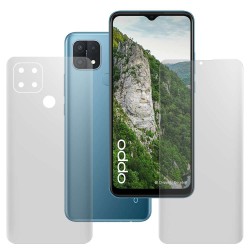 Set 2 folii mate SILKASE pentru Oppo A15s, protectie telefon, silicon regenerabil