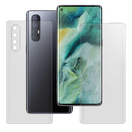 Set 2 folii mate SILKASE pentru Oppo Find X2 Neo, protectie telefon, silicon regenerabil (SILKASE, Set Folii Mate) by www.silkase.ro Set 2 folii mate SILKASE pentru Oppo Find X2 Neo, protectie telefon, silicon regenerabil (Find X2 Neo, F2723) by www.silkase.ro