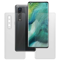 Set 2 folii mate SILKASE pentru Oppo Find X2 Pro, protectie telefon, silicon regenerabil
