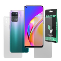 Set 2 folii mate SILKASE pentru Oppo A94, protectie telefon, silicon regenerabil
