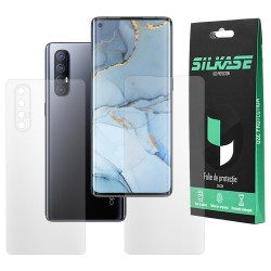 Set 2 folii mate SILKASE pentru Oppo Reno 3 Pro, protectie telefon, silicon regenerabil