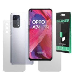 Set 2 folii mate SILKASE pentru Oppo A74, protectie telefon, silicon regenerabil