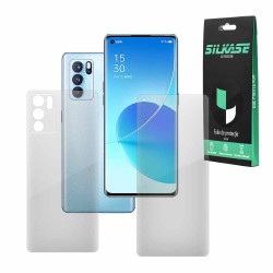 Set 2 folii SILKASE pentru Oppo Reno6 Pro 5G, protectie telefon, silicon regenerabil