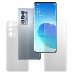 Set 2 folii mate SILKASE pentru Oppo Reno6 Pro Plus 5G, protectie telefon, silicon regenerabil